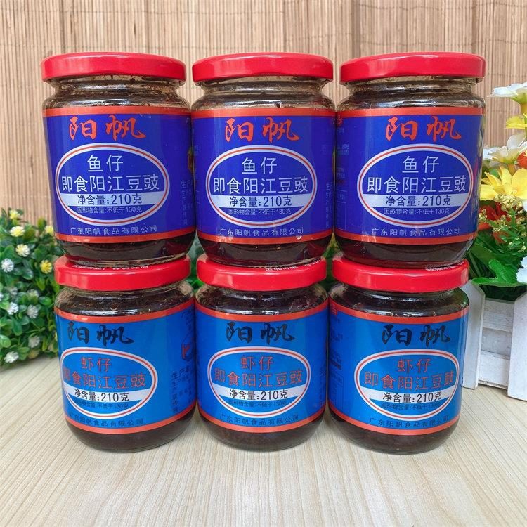 阳帆鱼仔豆豉210g